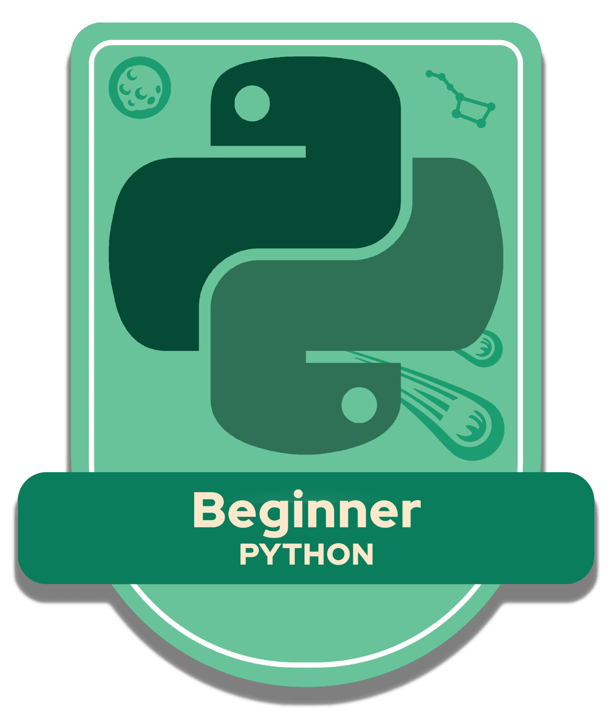 WeCode KC Python badge
