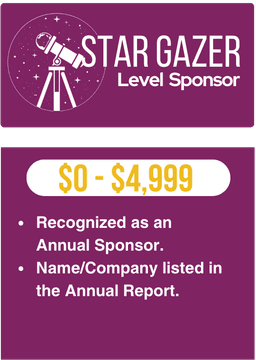 Star Gazer sponsor level