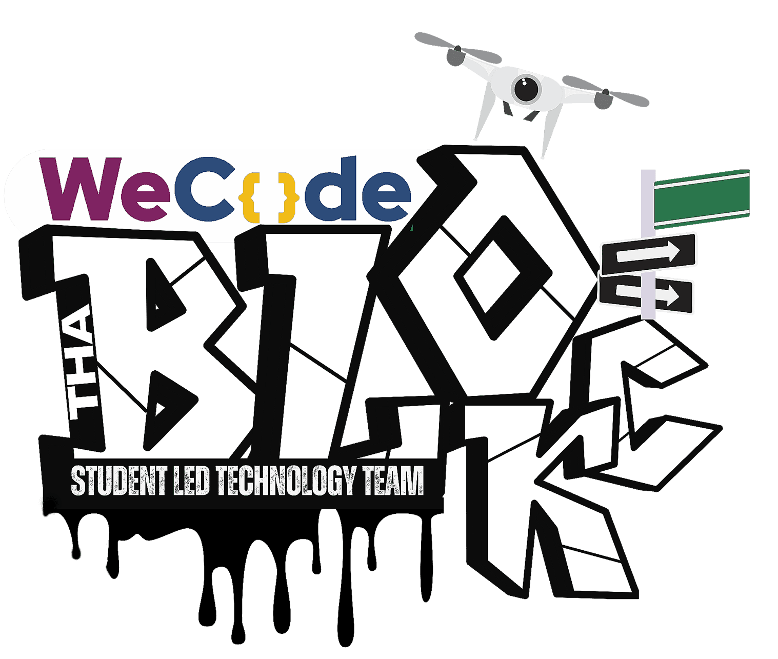 WeCode Tha Block logo